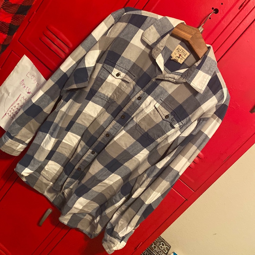 Red Head brand co flannel shirt